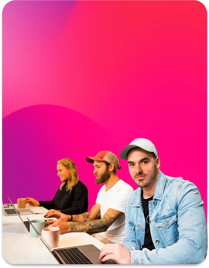 Mix, Jon, and Jari - ZIVA Team